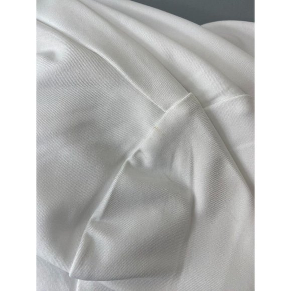 Tommy Bahama‎ golf women's medium white short sleeve athletic polo 1/4 zip - Picture 7 of 7